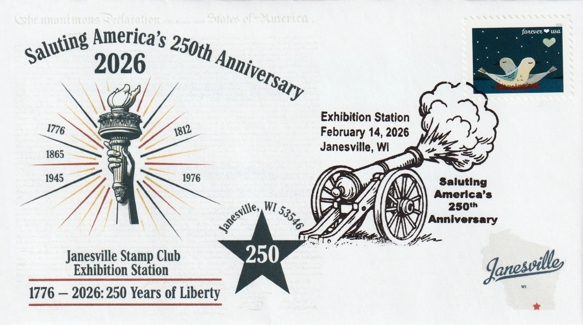 Official Pictorial Postmark View