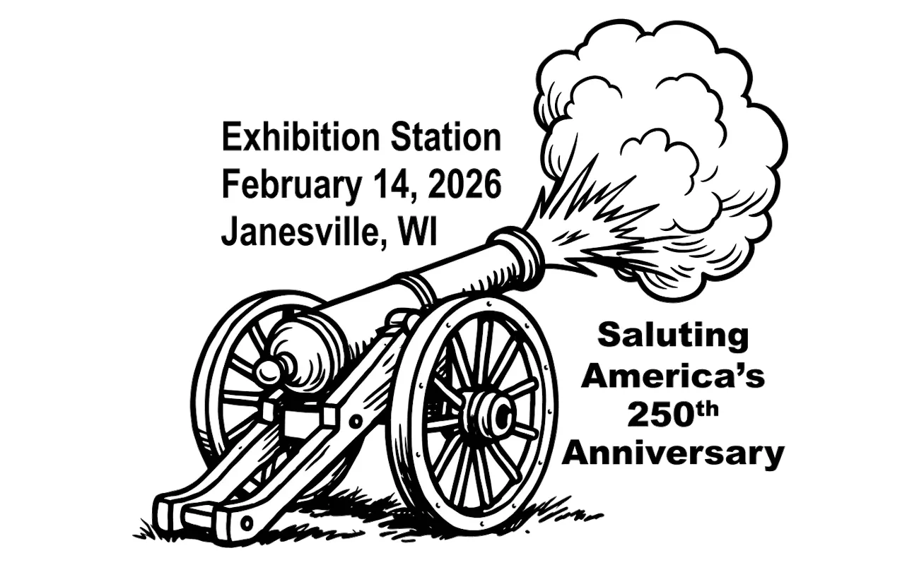 The Patriotic Milestone (Janesville Stamp Club 67th Annual Exhibition) - Janesville, WI