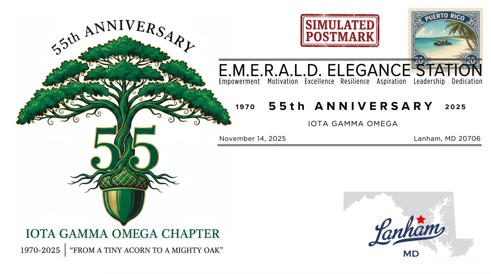 Simulated Postmark View