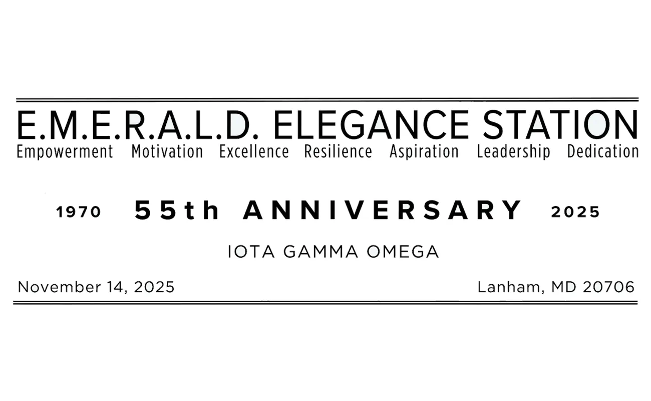 Iota Gamma Omega 55th Anniversary 2025