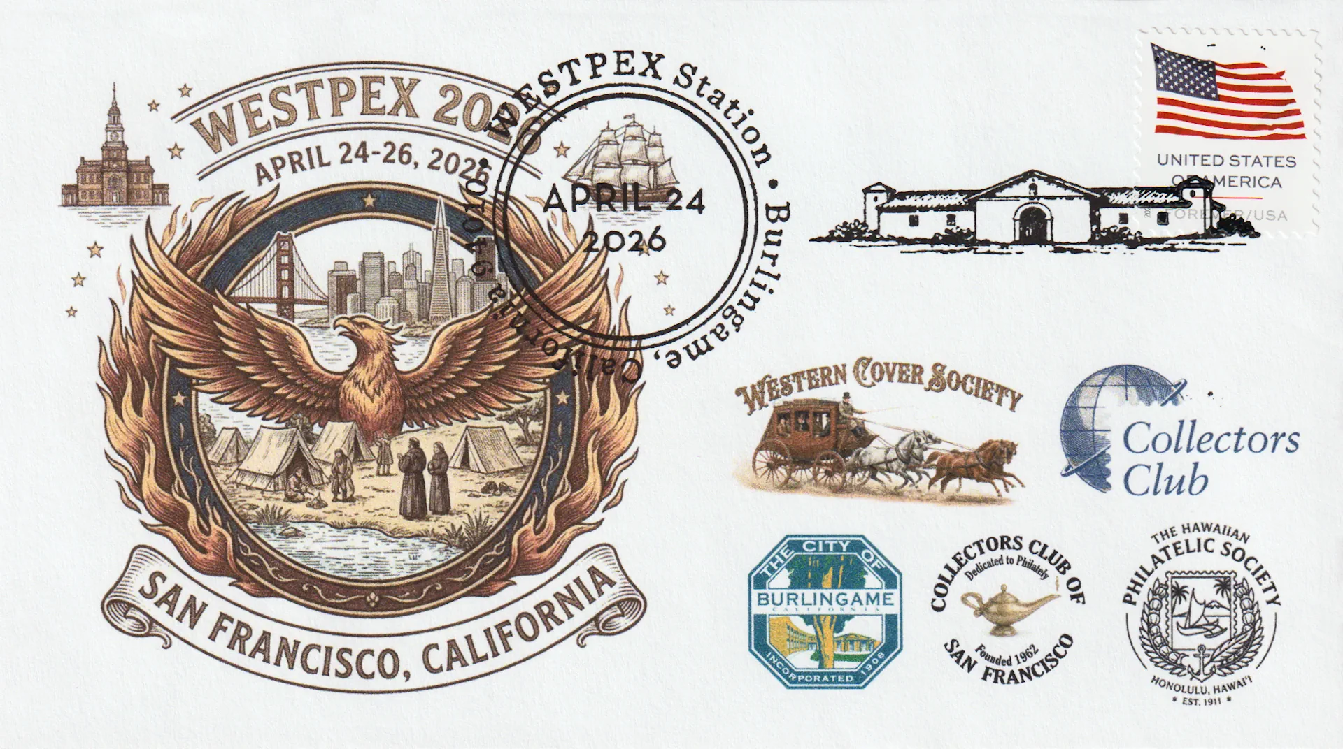 Official Pictorial Postmark View
