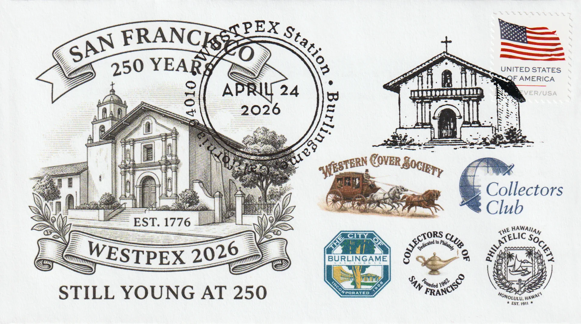 Official Pictorial Postmark View