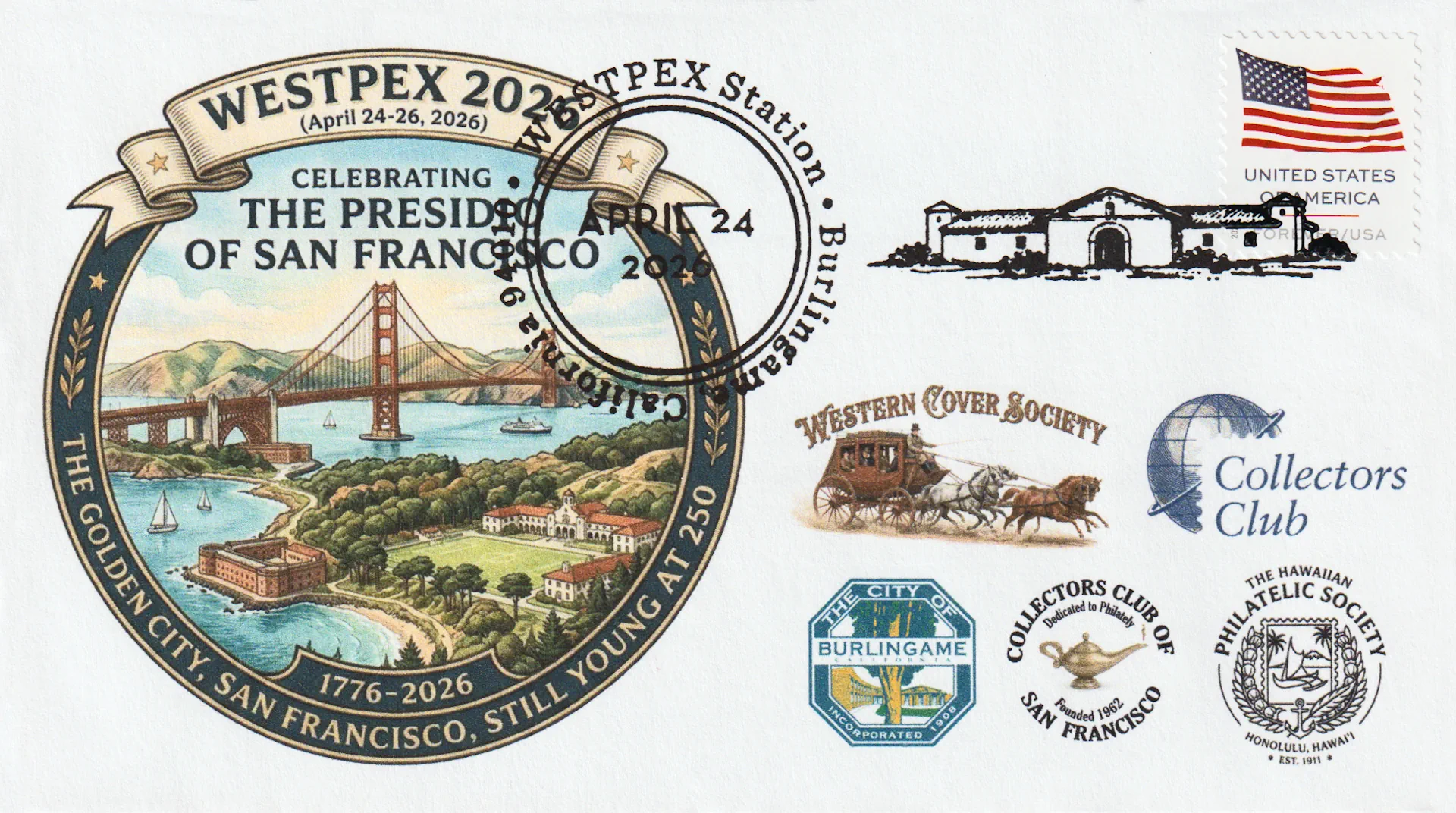 Official Pictorial Postmark View