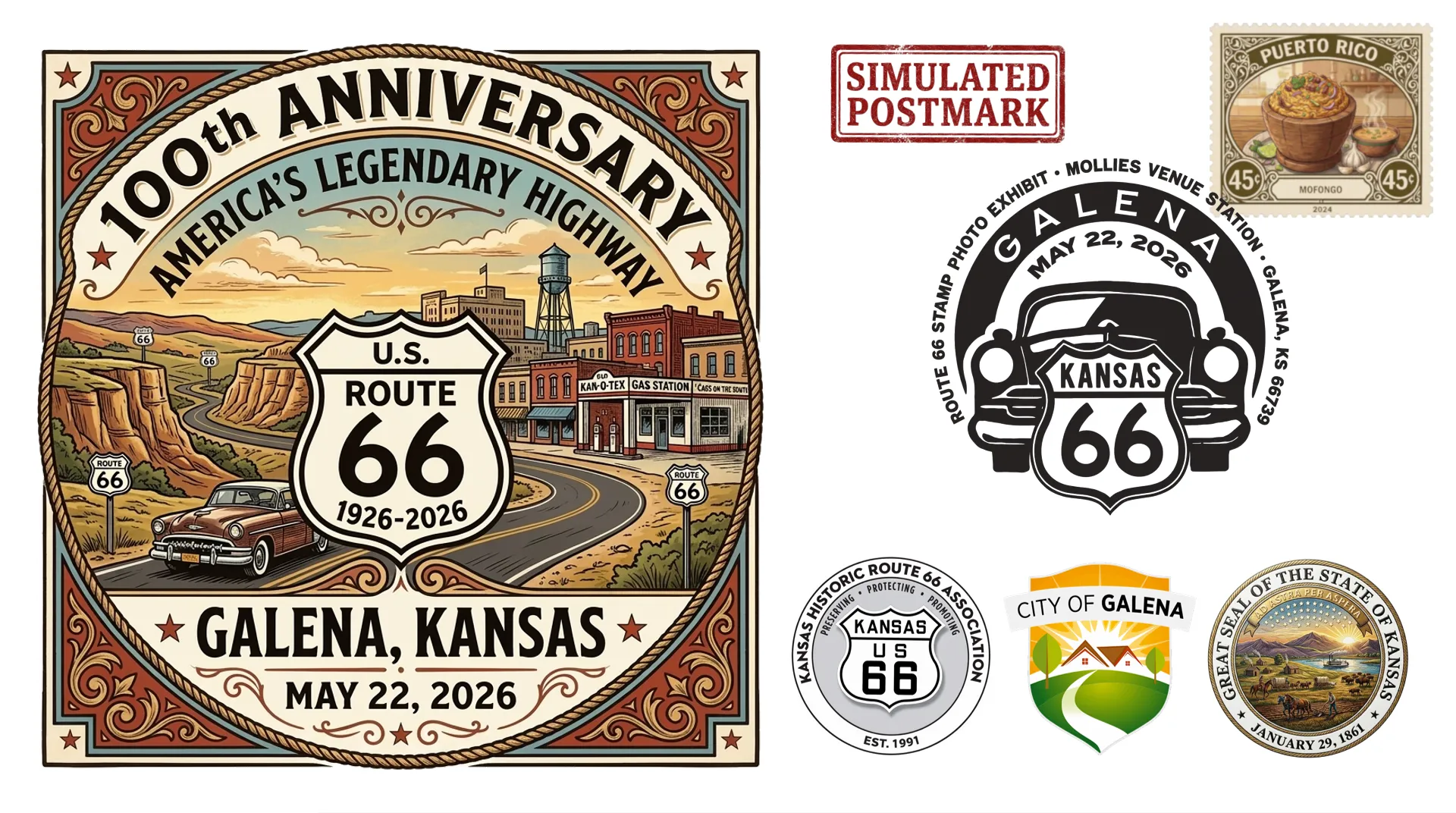 Simulated Postmark View