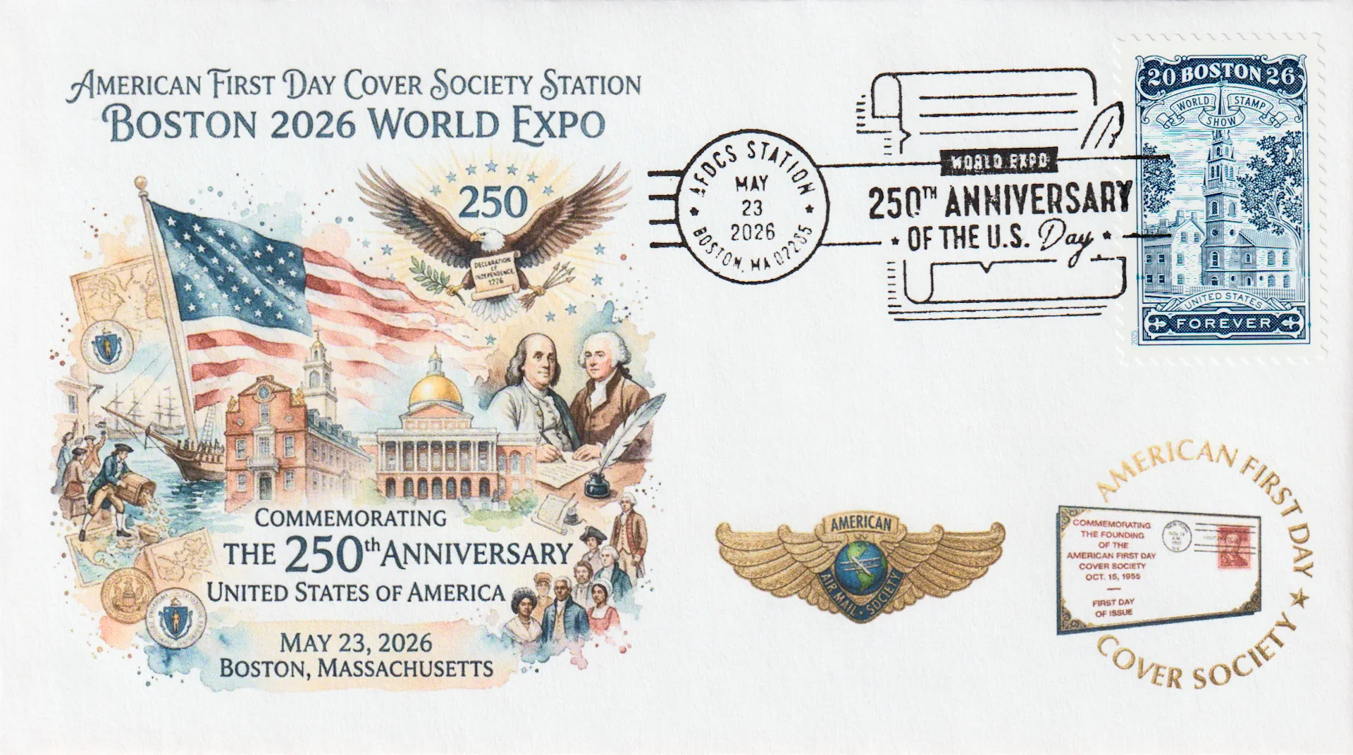 Official Pictorial Postmark View