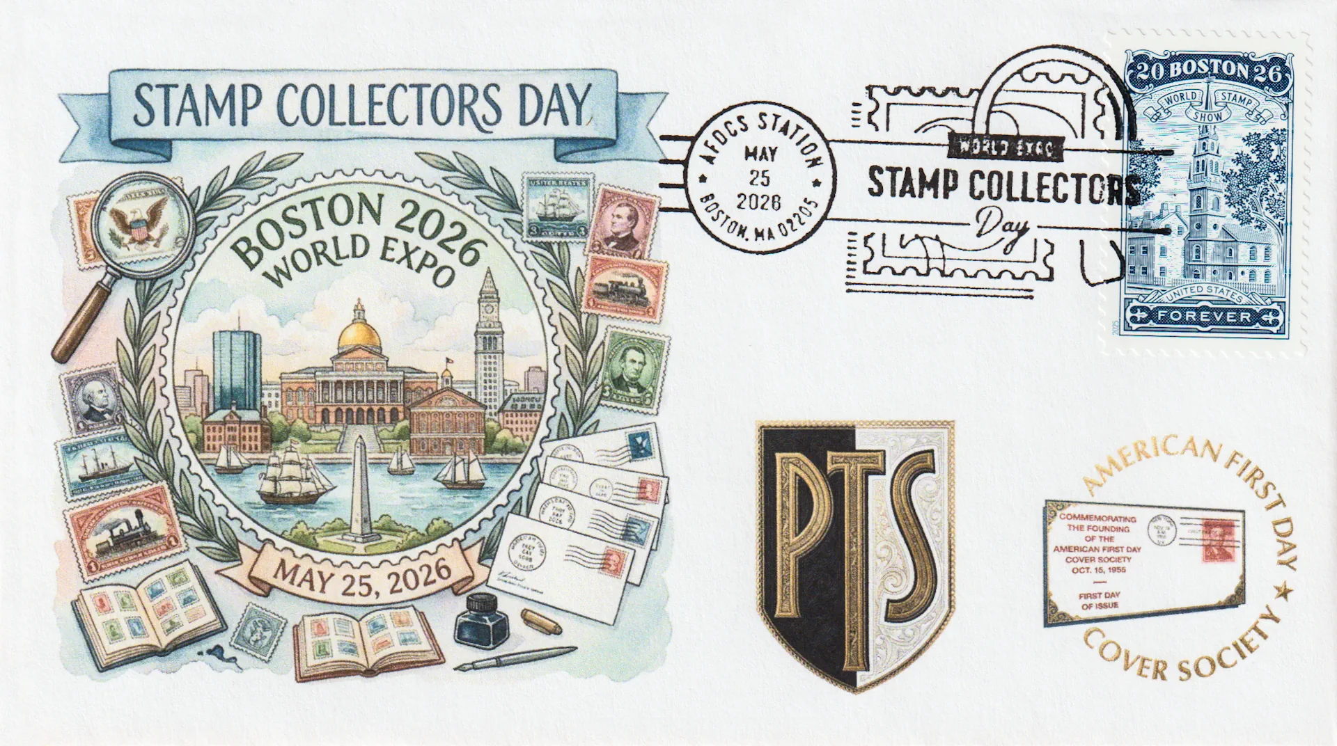 Official Pictorial Postmark View