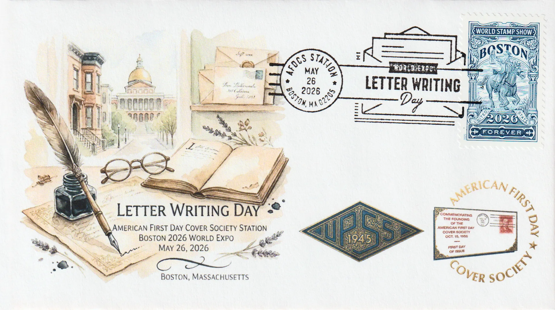 Official Pictorial Postmark View
