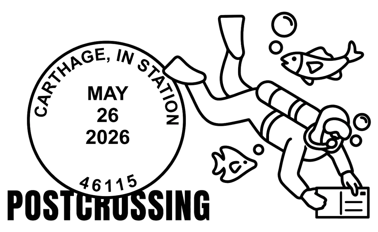 USPS Postcrossing First Day Release