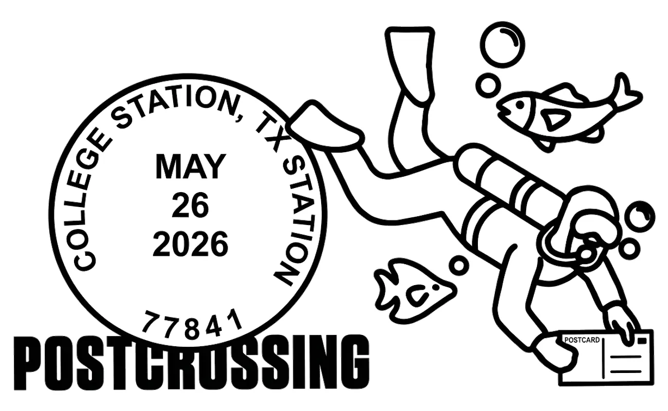 USPS Postcrossing First Day Release