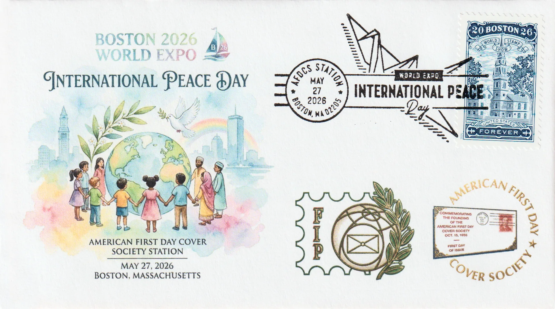 Official Pictorial Postmark View