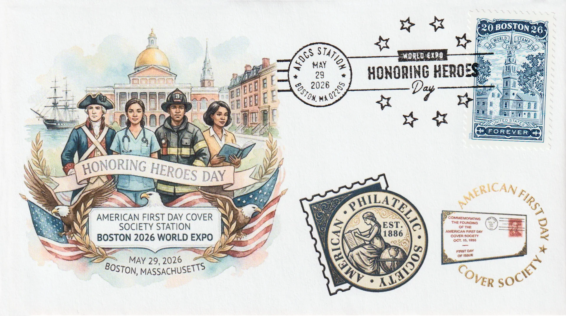 Official Pictorial Postmark View