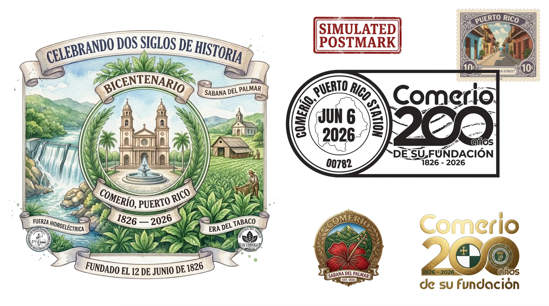 Simulated Postmark View