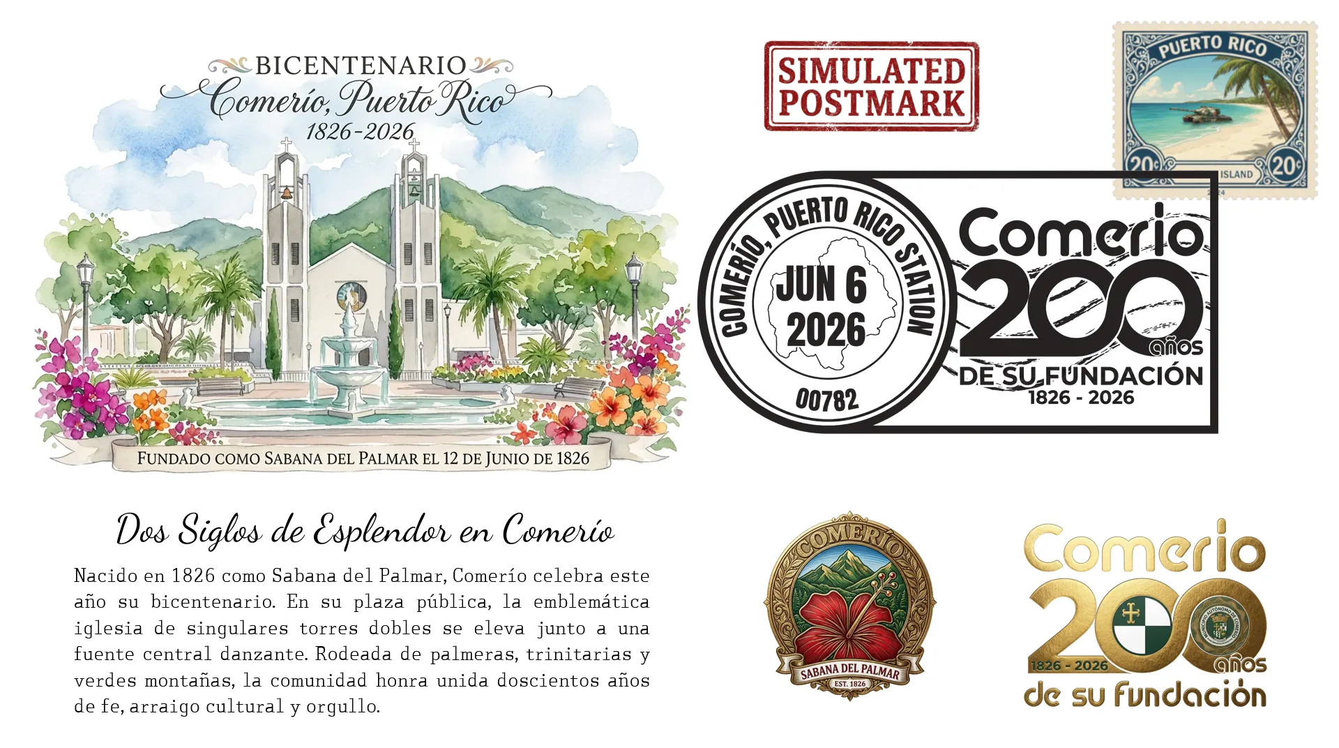 Simulated Postmark View