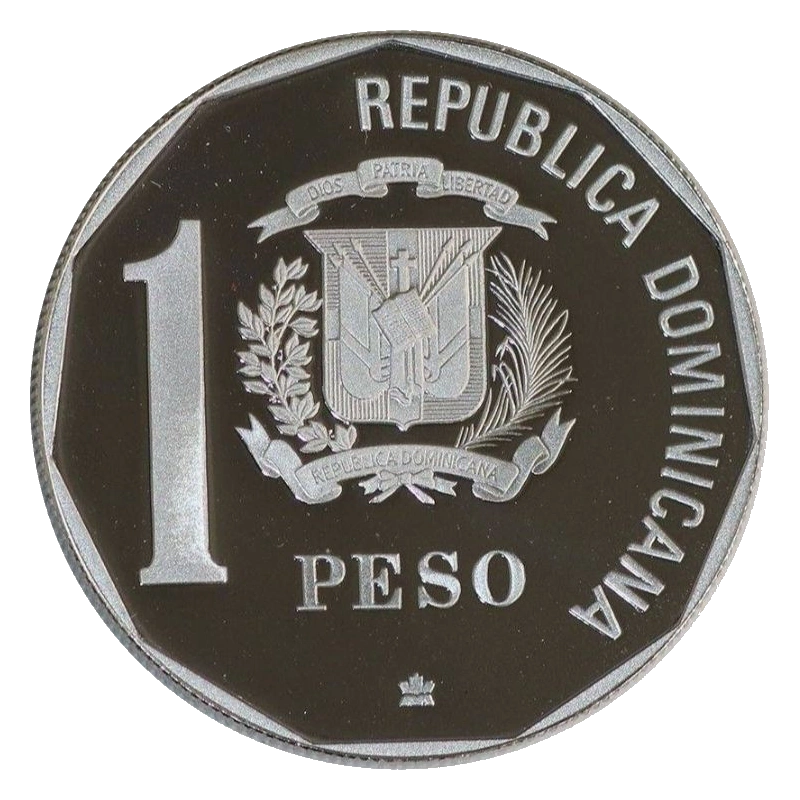 1 Peso (V Centenario) Reverse