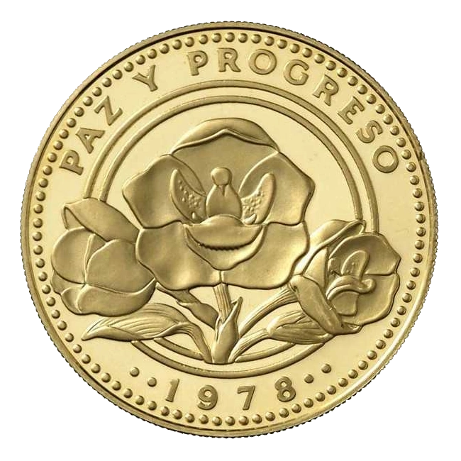 100 Balboas (Paz y Progreso) Reverse