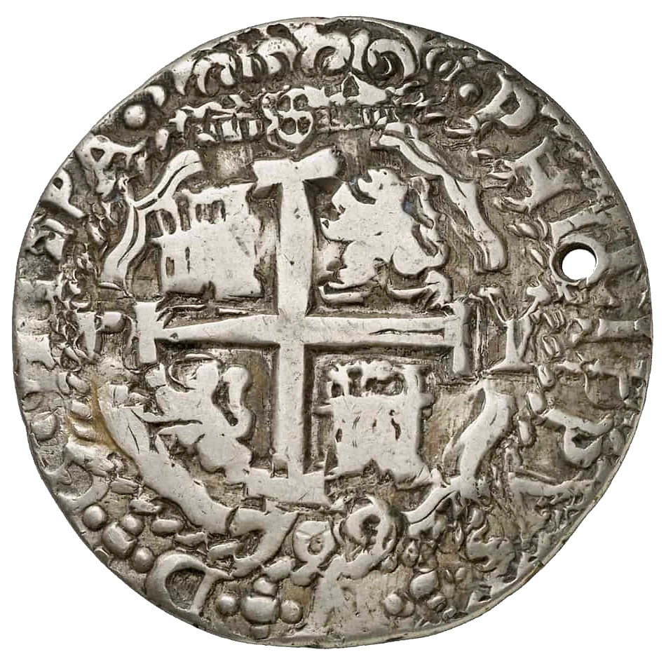 8 Reales (Cob) Obverse